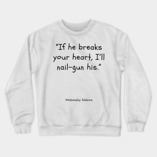 Wednesday Addams Crewneck Sweatshirt